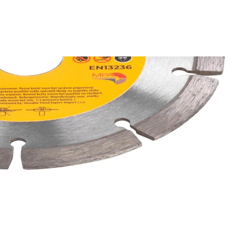 Diamantový kotúč Strend Pro 521A, 125 mm, Segment