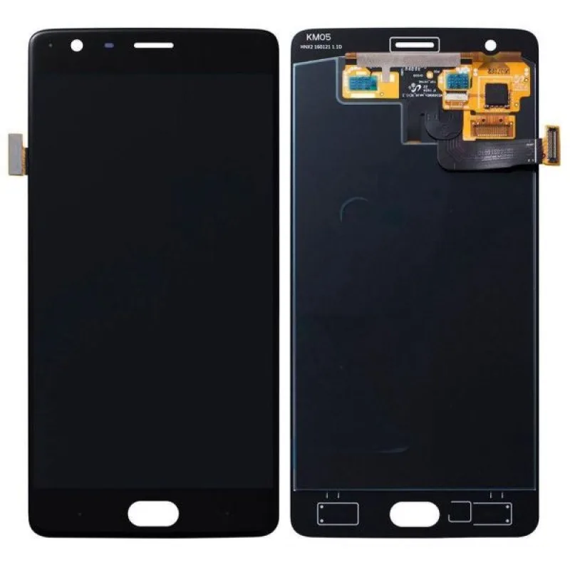 LCD Displej + Dotykové sklo OnePlus 3, 3T Farba: Čierna