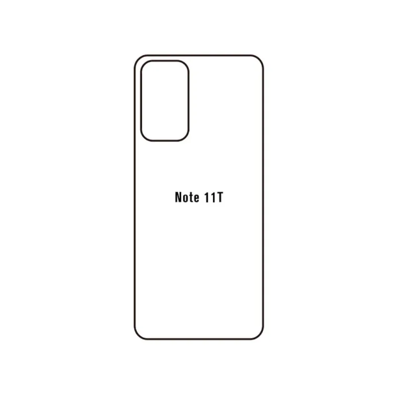 Ochranná fólia Sunshine Hydrogel pre Xiaomi Redmi Note 11T 5G Variant:: zadná čirá