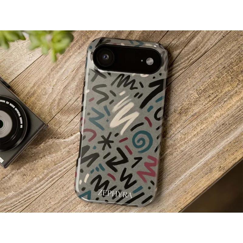 ZEPHYRA Graffiti Marks - iPhone 17 Air Kryt