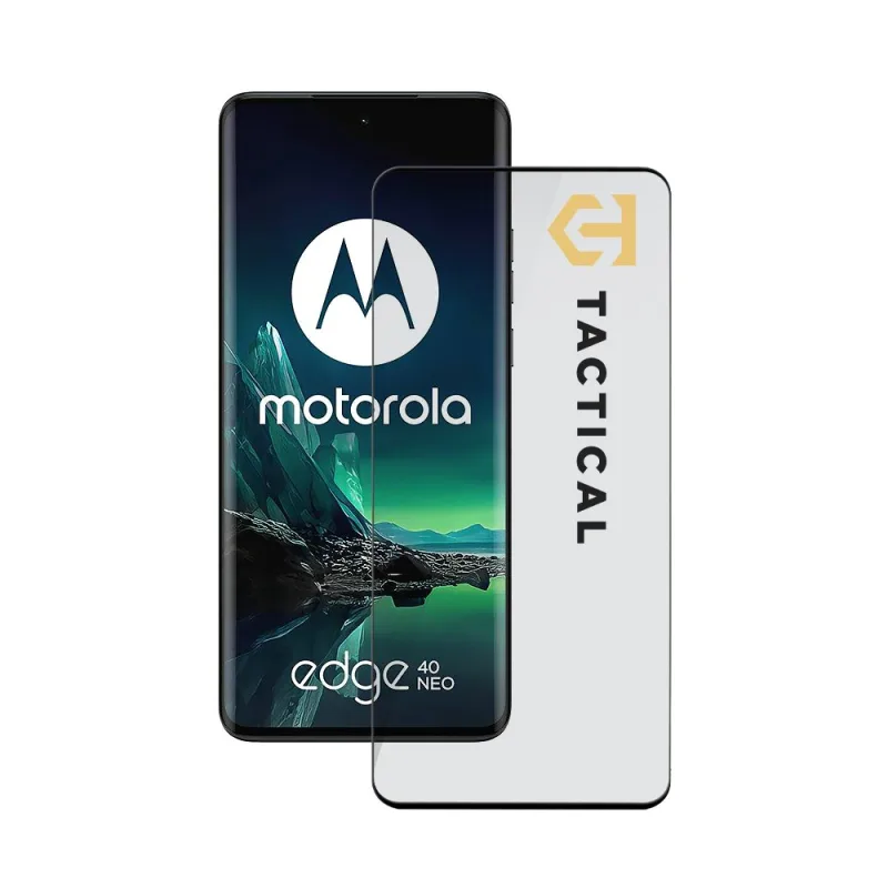 Mocolo Ochranné 5D sklo na celý displej Motorola Edge 40 Neo Black