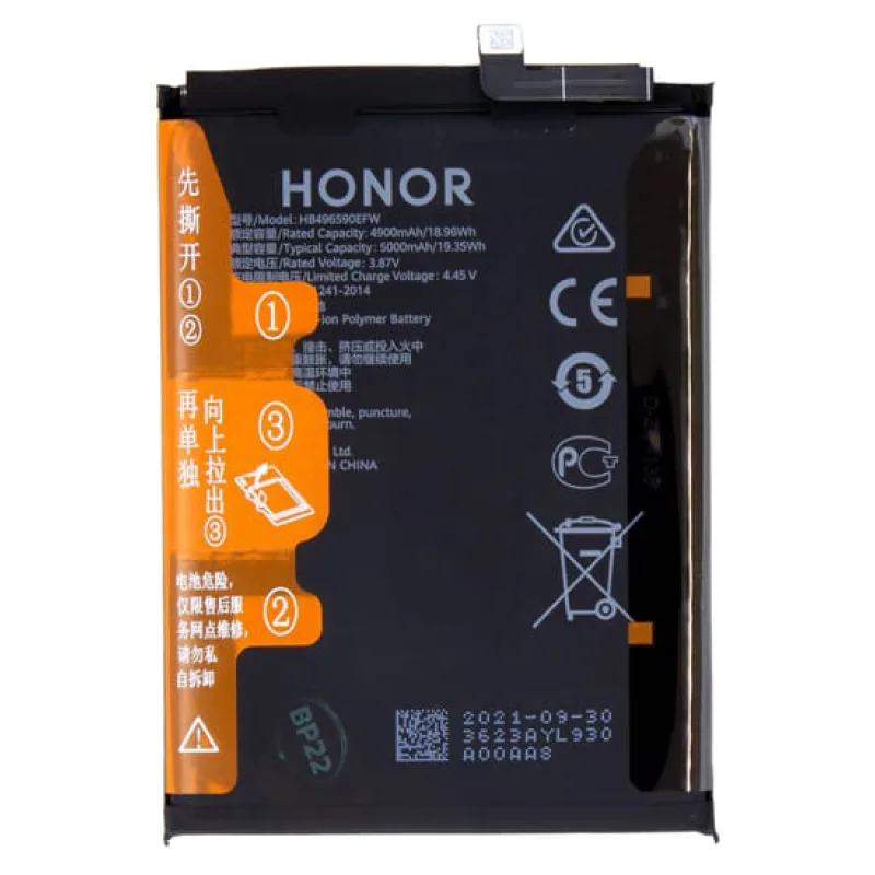 Sony Batéria Honor X7, Honor X6, Honor X8 5G -HB496590EFW Variant:: OEM