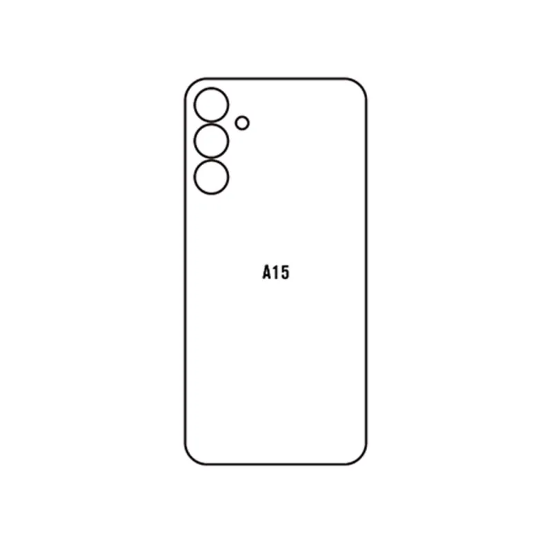 Ochranná fólia Sunshine Hydrogel pre Samsung Galaxy A15, A15 5G Variant:: zadná čirá