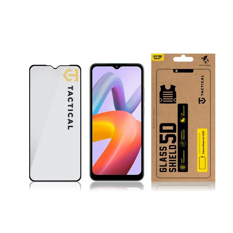 Mocolo Ochranné 5D sklo na celý displej Xiaomi Redmi A2 2023 Black