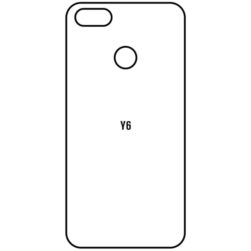 Ochranná fólia Sunshine Hydrogel pre Huawei Y6 Pro 2017 Variant:: zadná čirá
