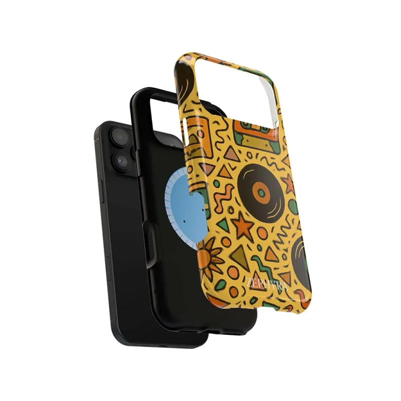 ZEPHYRA Retro Vibes - iPhone 17 Pro Kryt