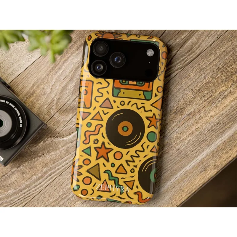 ZEPHYRA Retro Vibes - iPhone 17 Pro Kryt