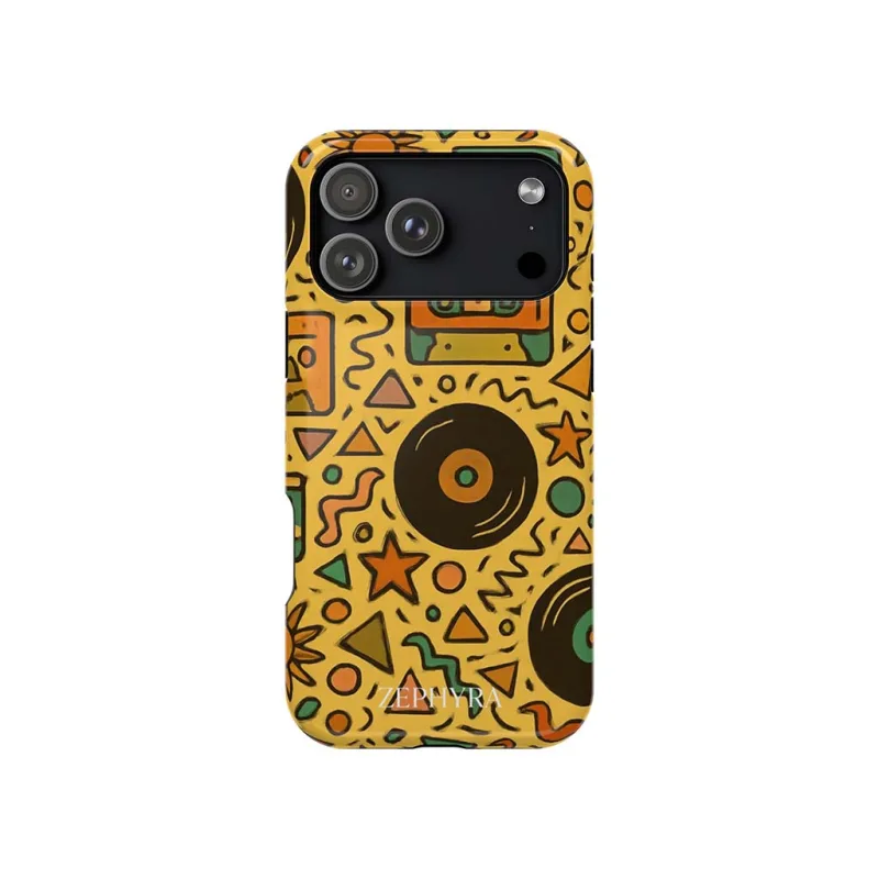 ZEPHYRA Retro Vibes - iPhone 17 Pro Kryt