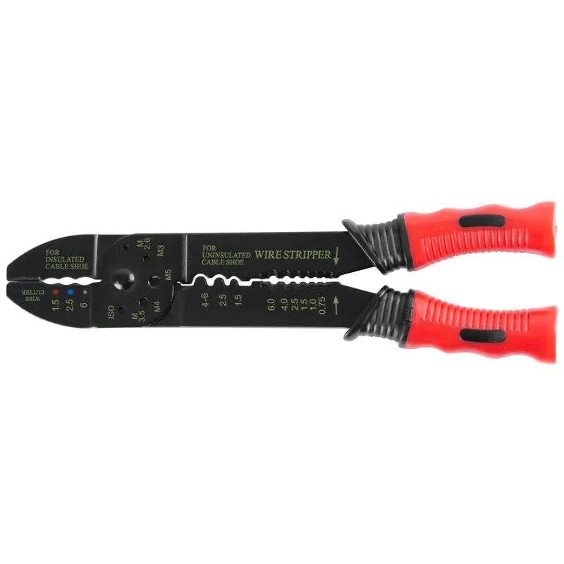 Elektrikárske krimpovacie kliešte Strend Pro CT8008, 225 mm