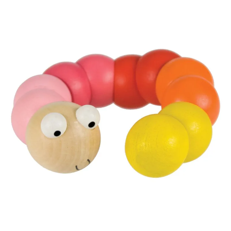 Bigjigs Toys Farebný červík 1 ks