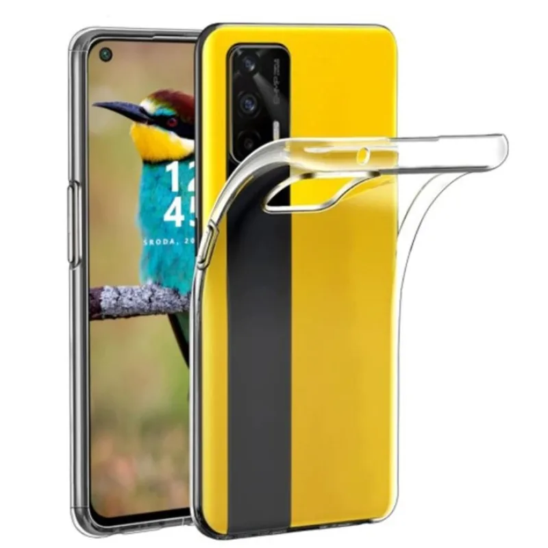 Transparentné Puzdro priesvitné silikónové Realme GT 5G Farba: Priesvitné 2214