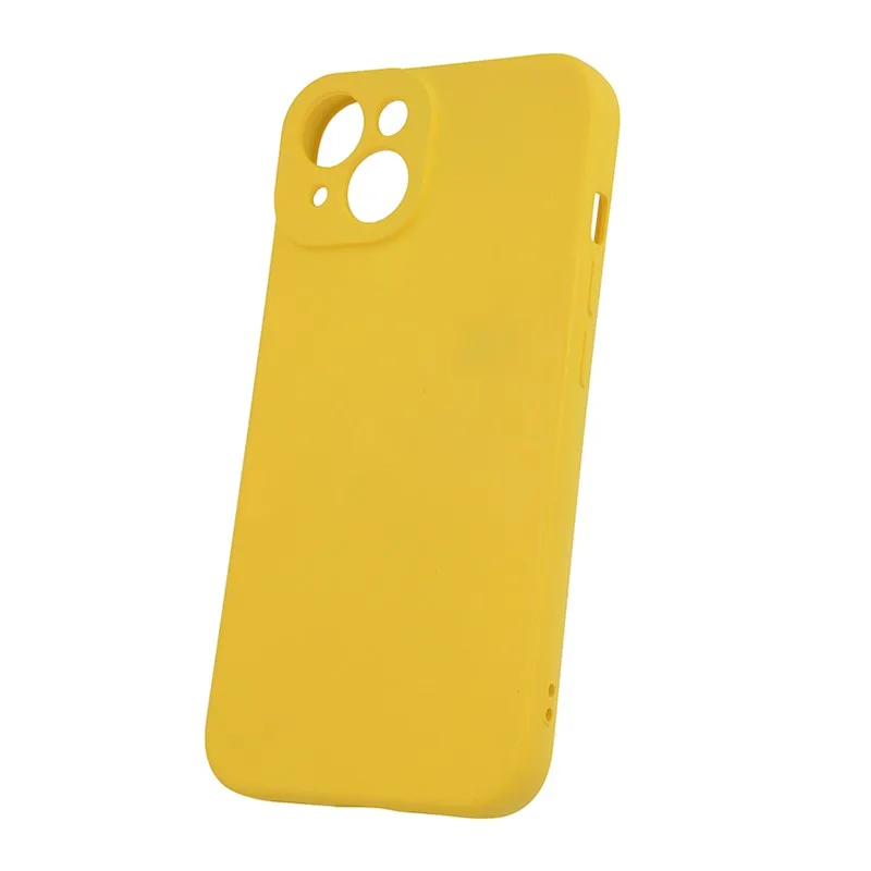 Soft Flex Silikónový kryt na mobil iPhone 14, Žltý