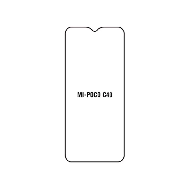Ochranná fólia Sunshine Hydrogel pre Xiaomi Poco C40 Variant:: zadná čirá