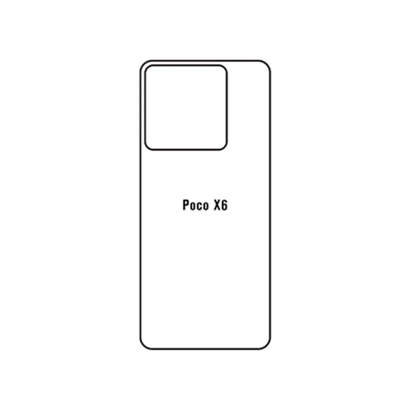 Ochranná fólia Sunshine Hydrogel pre Xiaomi Poco X6 5G Variant:: zadná matná