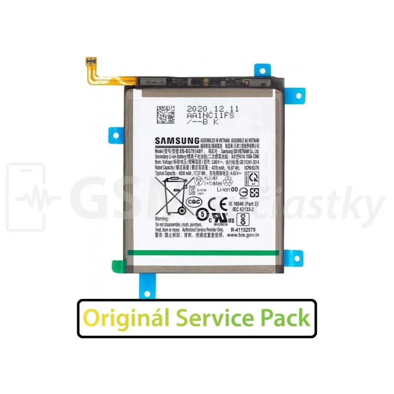Batéria Samsung Galaxy A52, A52s, S20 FE - EB-BG781ABU Variant:: OEM