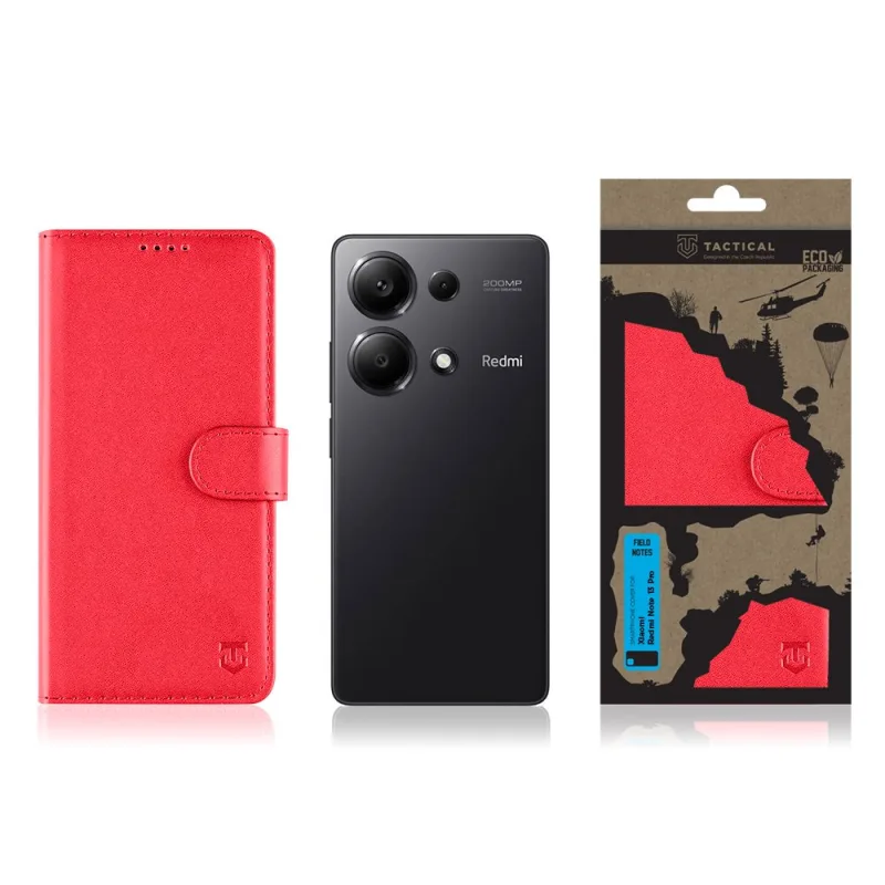 Tactical Field Notes pre Xiaomi Redmi Note 13 Pro 5G Red