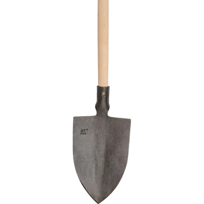 Rýľ Gardex 1450 g, špicatý, drevená rovná násada