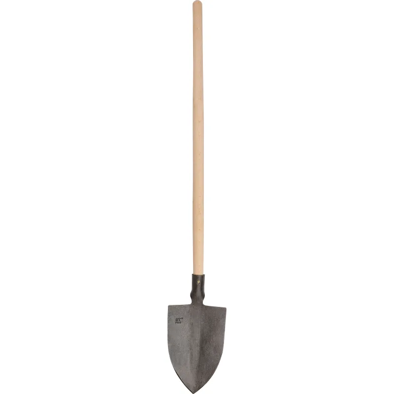 Rýľ Gardex 1450 g, špicatý, drevená rovná násada
