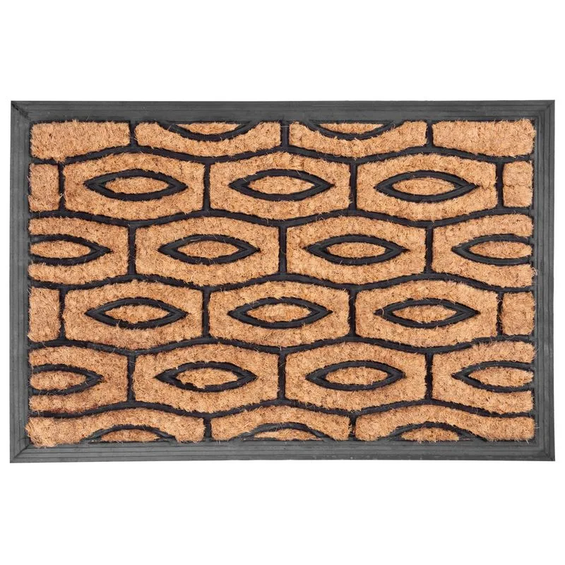 Rohožka pred dvere Bundles – 40x60 cm, kokos/guma