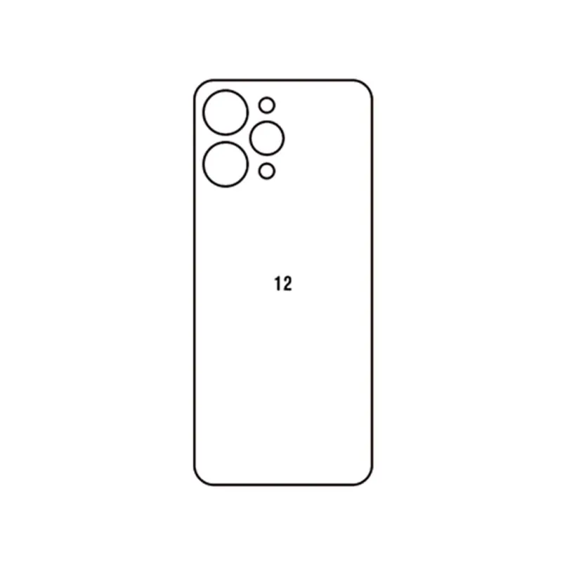 Ochranná fólia Sunshine Hydrogel pre Xiaomi Redmi 12 Variant:: zadná čirá