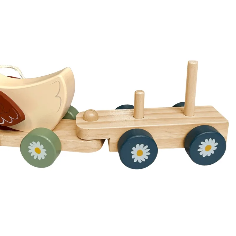 2Kids Toys Ťahacia hračka Kačacia rodina