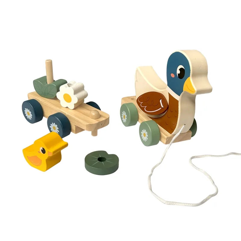 2Kids Toys Ťahacia hračka Kačacia rodina
