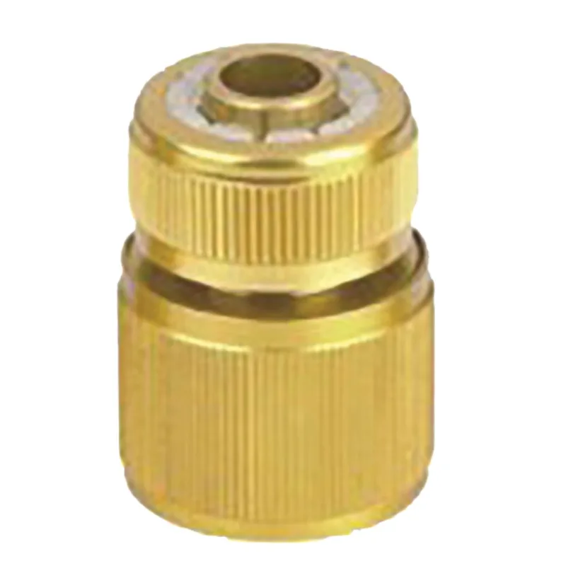 Rýchlospojka na hadicu Strend Pro, STOP, mosadzná, 1/2", záhradná