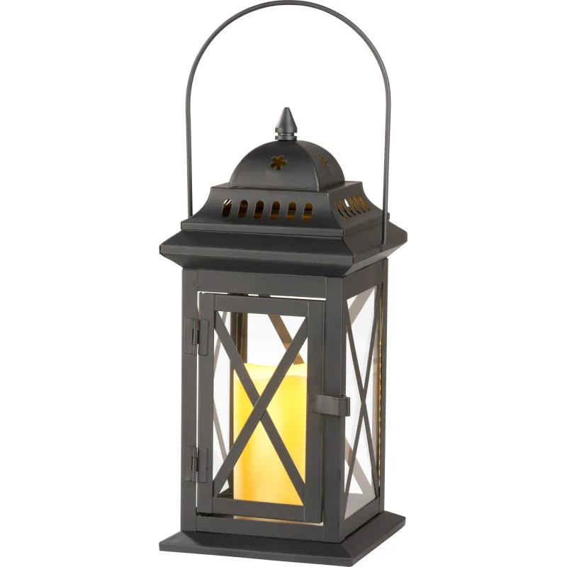 Lampáš MagicHome LM3609, 30 cm, LED, kovový, vintage štýl