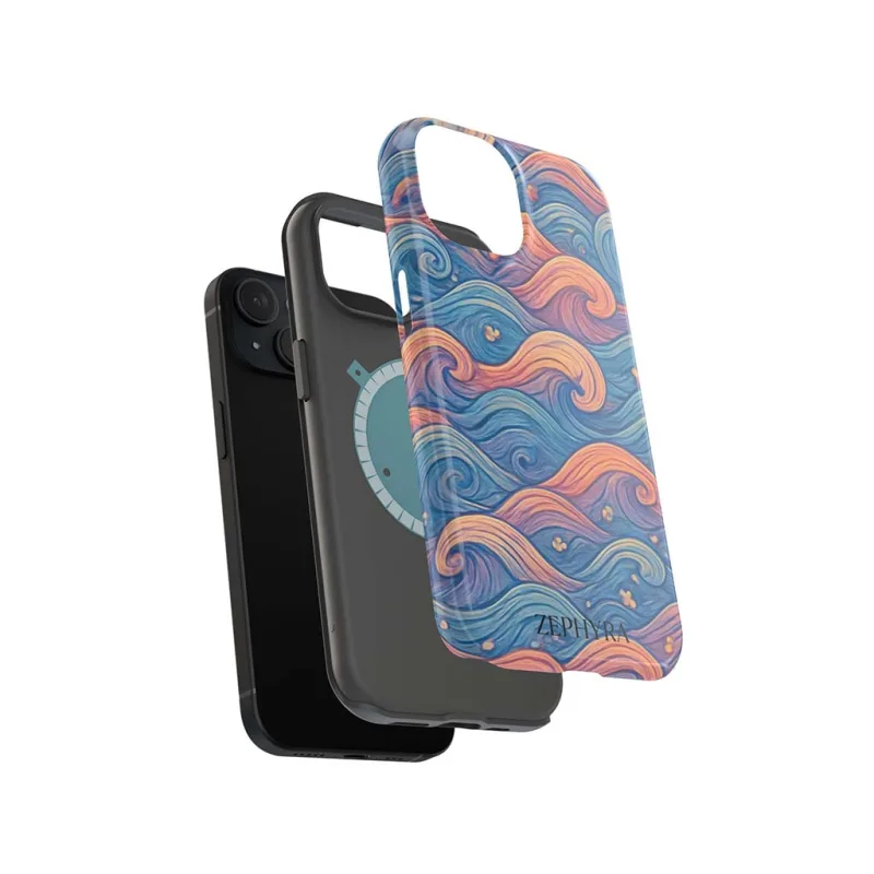 ZEPHYRA Sunset Waves - iPhone 15 Kryt