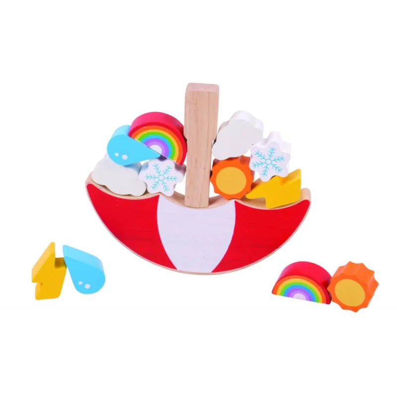Bigjigs Toys Balančná hra - Počasie