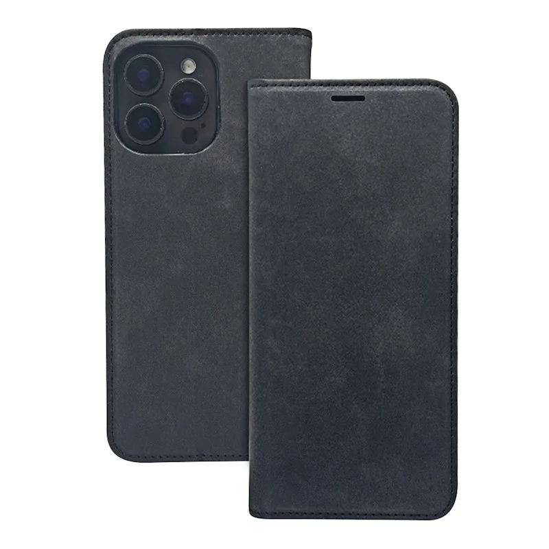 Magnet Book Knižkový kryt iPhone 16 Pro, čierne