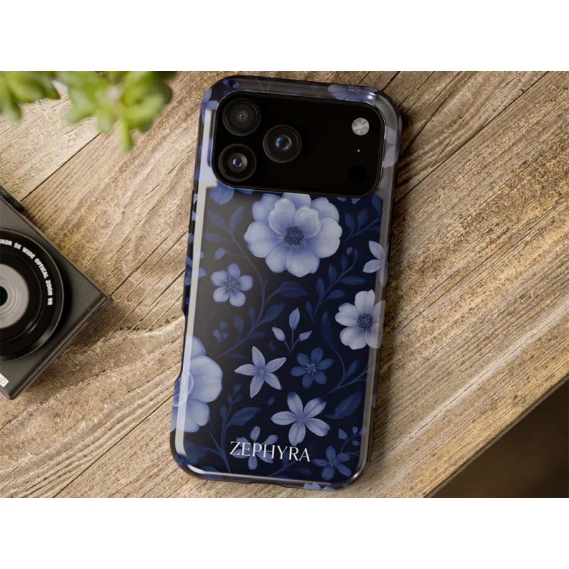 ZEPHYRA Midnight Bloom - iPhone 17 Pro Kryt