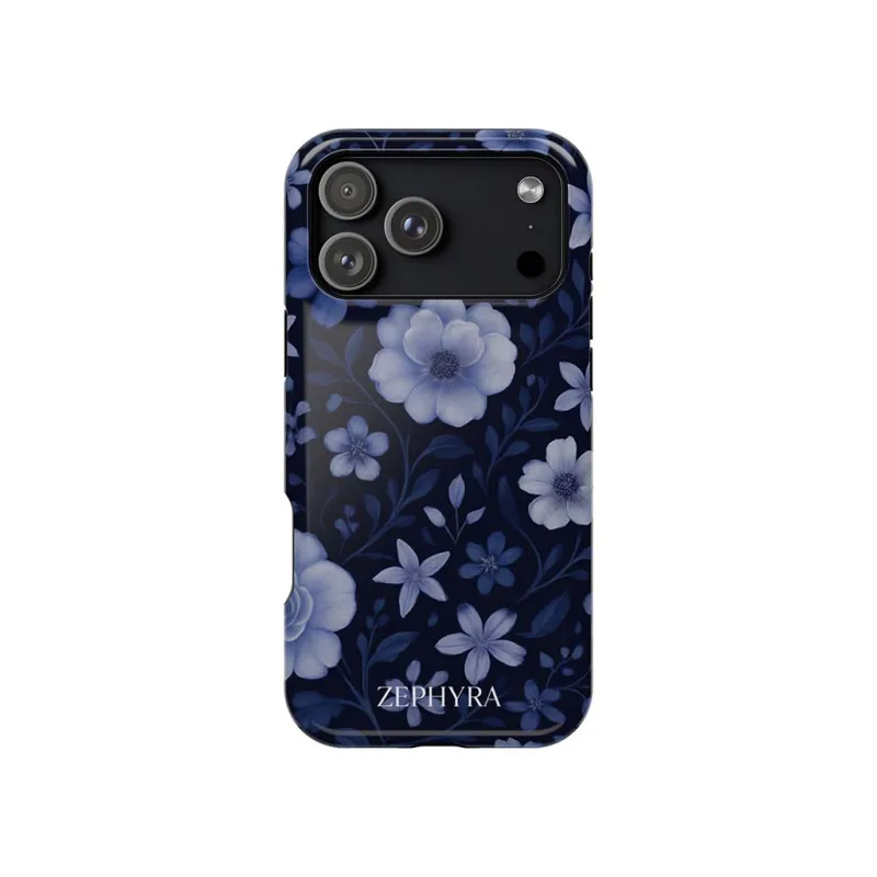 ZEPHYRA Midnight Bloom - iPhone 17 Pro Kryt