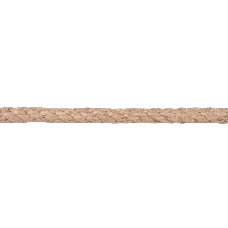Lano Strend Pro Premium 8 mm, jutové, prírodné, stáčané, 100 m