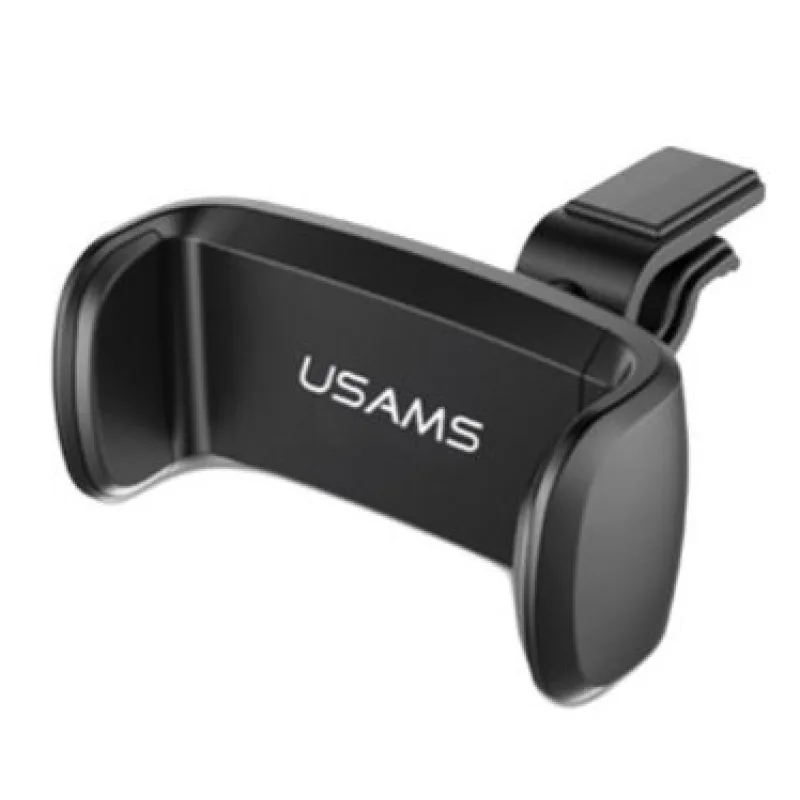 Držiak na mobil do auta USAMS do mriežky ventilátora (šírka 75mm) Farba: Čierno - šedé