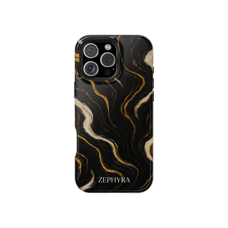 ZEPHYRA Noir Luxe Marble - iPhone 14 Pro Max Kryt