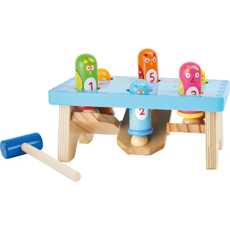 Montessori hra Zatĺkajte vtáka