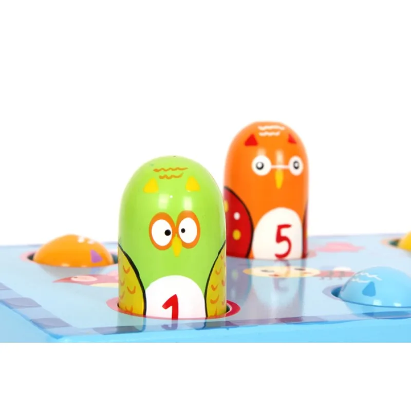 Montessori hra Zatĺkajte vtáka