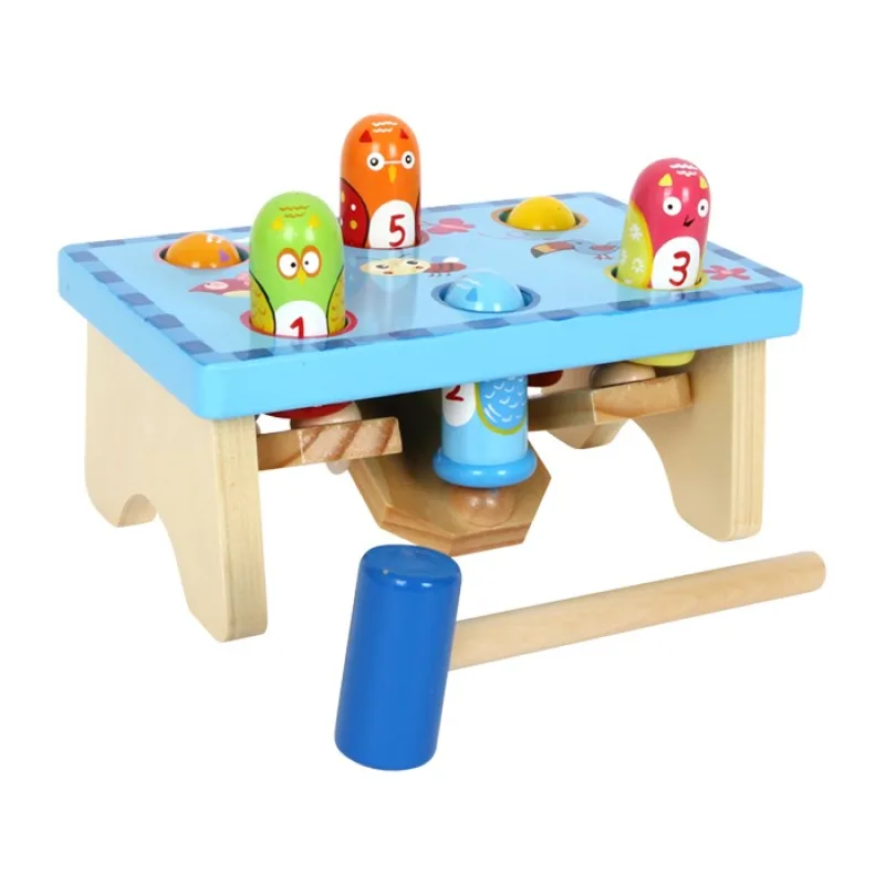 Montessori hra Zatĺkajte vtáka