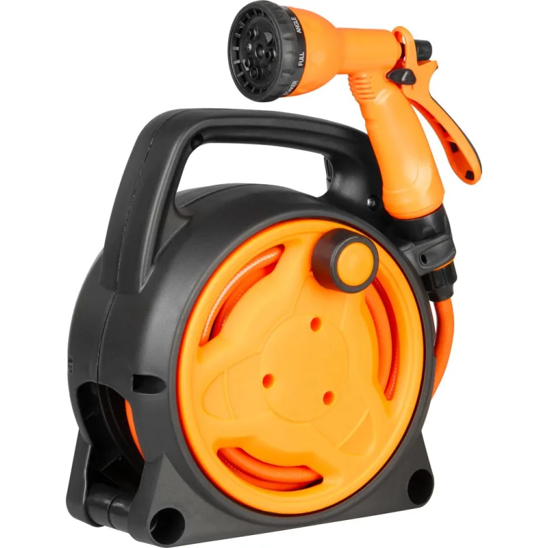 Navíjač Strend Pro Garden s hadicou 10 m, pištoľ, 5/16"