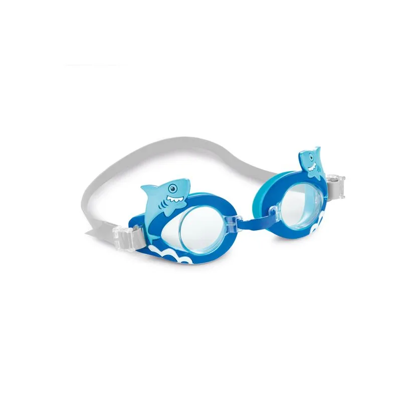 Okuliare Intex 55610 Fun, plavecké detské do vody, mix farieb, 3–8 rokov