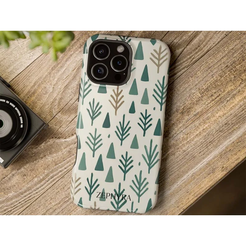 ZEPHYRA Evergreen Geometry - iPhone 15 Pro Kryt