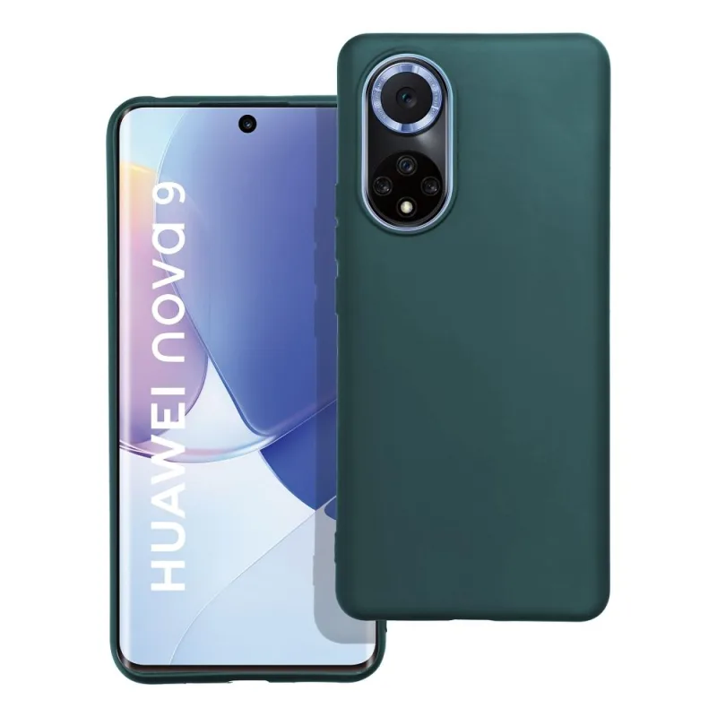 Soft Flex Puzdro na mobil Honor 50, Huawei Nova 9 Farba: Dark Green