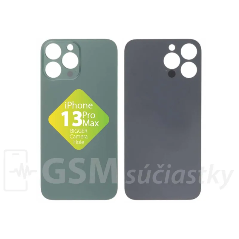 iPhone 13 Pro Max - Zadné sklo housingu Alpine Green