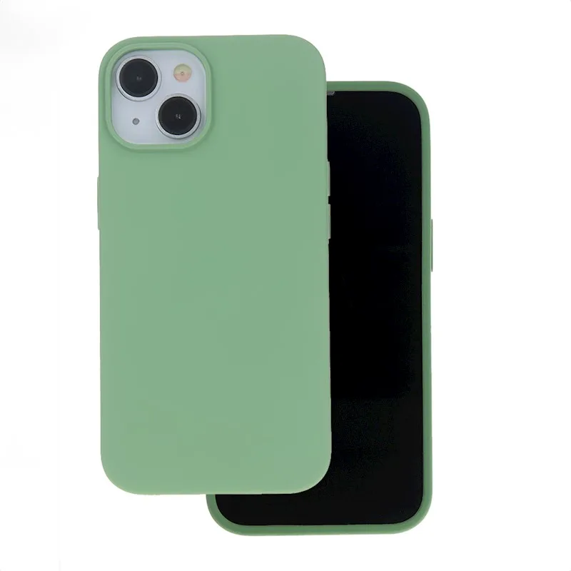 Soft Flex Silikónový kryt na mobil iPhone 13 Pro Svetlo Zelený