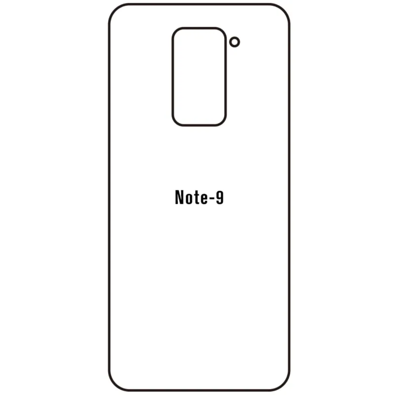 Ochranná fólia Sunshine Hydrogel pre Xiaomi Redmi Note 9 Variant:: zadná matná
