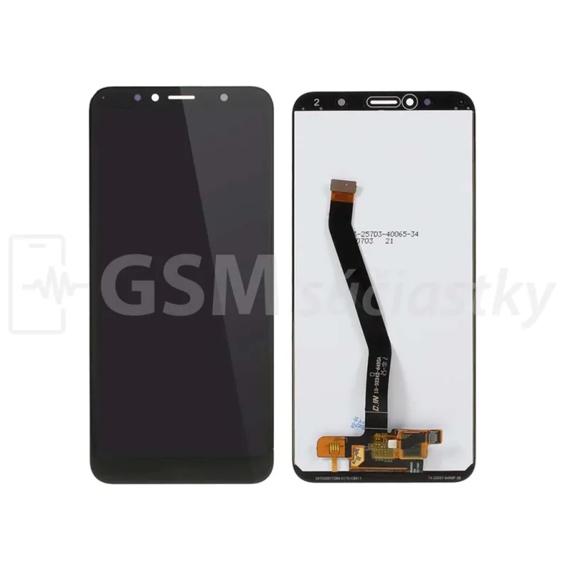 LCD Displej + Dotykové sklo + Rám + Batéria Huawei Y6 - originál Farba: Biela