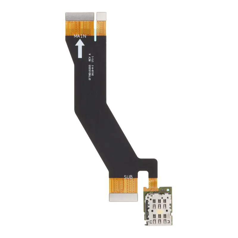 Flex kábel LCD displeja Motorola Edge 20 Pro a SIM čítač