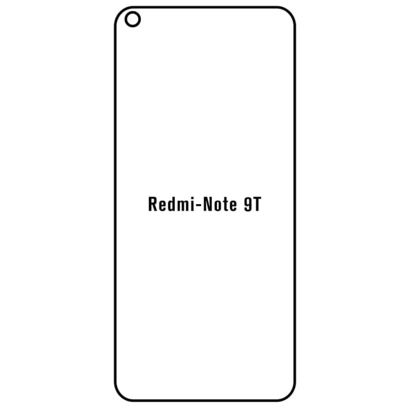 Ochranná fólia Sunshine Hydrogel pre Xiaomi Redmi Note 9T Variant:: zadná matná
