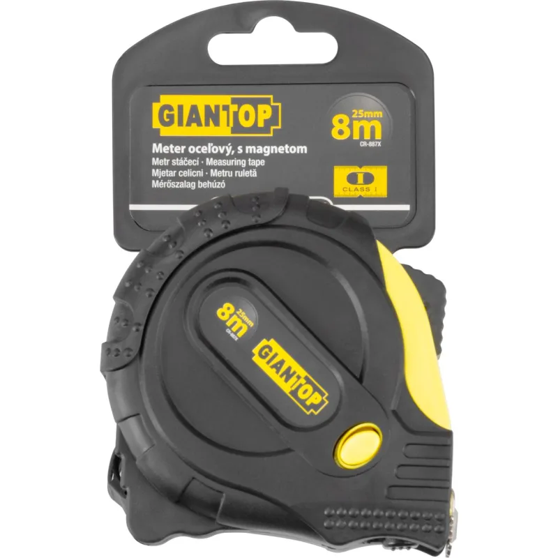 Meter GIANT CR-87 CE 8 m, 26 mm, zvinovací, magnetic